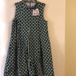 Size 10 dark green hexagon dress New with tags originally $285/sale price $171